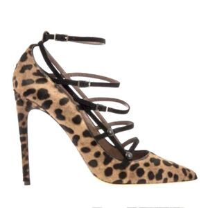 TABITHA SIMMONS Leopard Print High Heel Size US 8 Excellent Condition